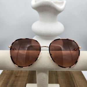 Michael Kors New in Box Rose Gold & Dark Gray Black Aviator Sunglasses • Shades